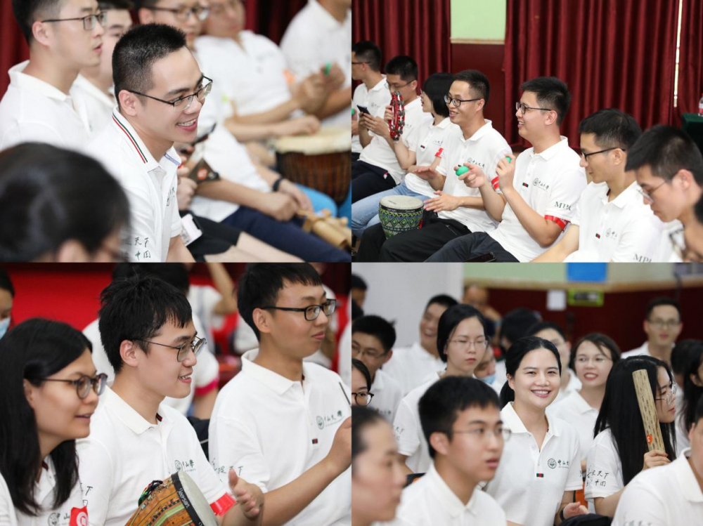 同学们与各自的乐器