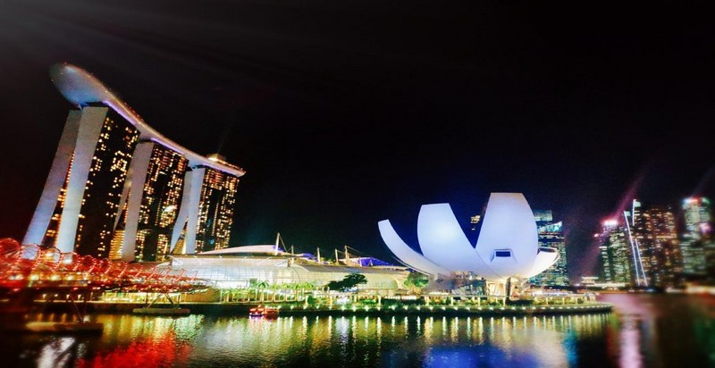 新加坡夜景,摄于2019年1月17日