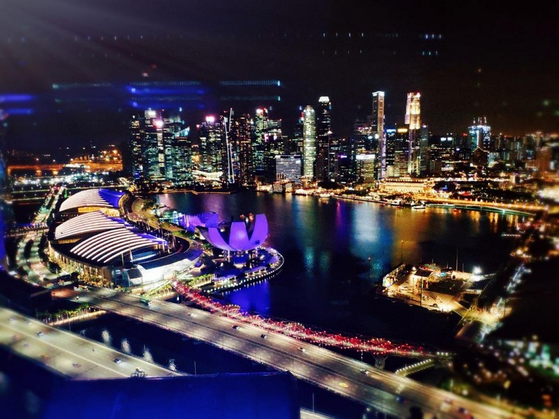 新加坡夜景,摄于2019年1月17日